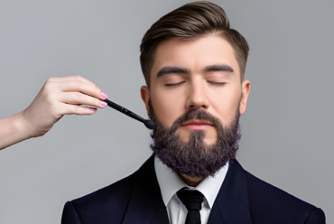 Brush-On Beard Color