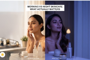 Morning vs. Night Skincare