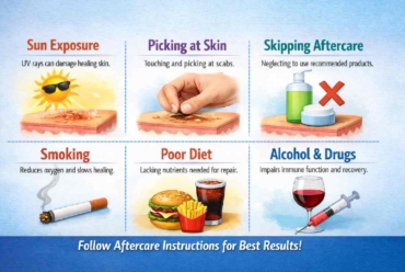 Common skincare mistakes that slow skin healing after treatment